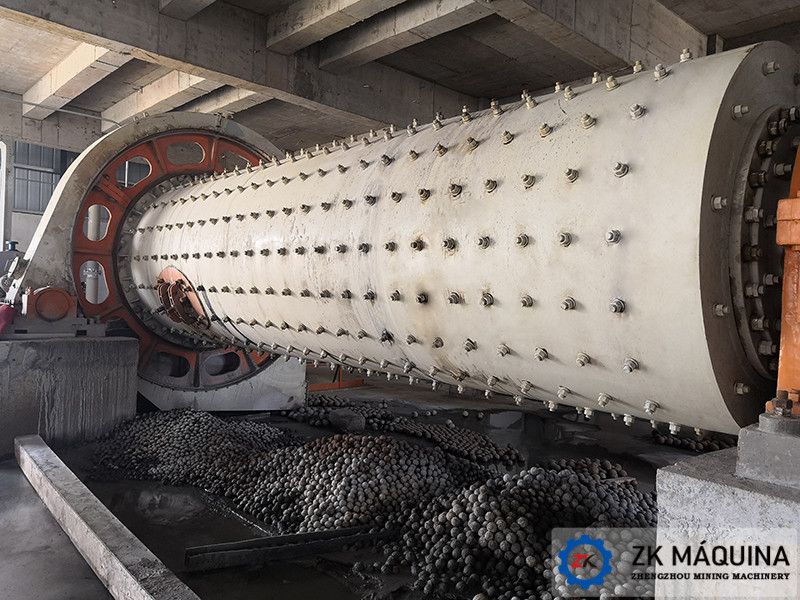 Molino de bolas para materiales crudos