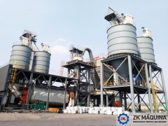 250.000 tpa Línea de producción de preparación de polvo de carbon en Shandong